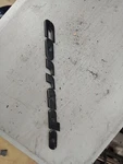 Vw Corrado Rear Script Badge Matt Black Genuine VR6 16V 8V G60 535853687. Fixed Price $67.27.