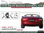 Jaguar Factory Oem 1998 2002 XK8 Trunk Lid-emblem Badge Nameplate HJB5980BB. Fixed Price $132.55.