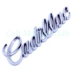 Cadillac Fleetwood Deville Brougham Script Emblem Nameplate Badge Rear Trunk. Fixed Price $30.00.