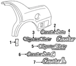 Genuine Ford Plate Assembly Body Side F8VZ-54297A74-CA. Fixed Price $48.07.