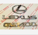 *new Oem Lexus GS400 Chrome Trunk Emblems Badge 1998-2000 Free Shipping. Fixed Price $162.00.