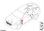 Genuine Bmw Competition F95 X5M Side Fender Grill Cover Trim Right 51138746968. Fixed Price $269.20.