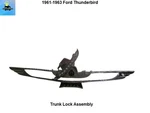 C1SZ-6343500-ASY 61 62 Ford Thunderbird T-bird Trunk Emblem Lock W/ Cylinder. Fixed Price $169.00.