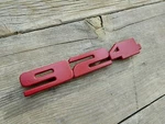 Porsche 924 Rear EMBLEM1977 -1978 Oem Dark Red Metal. Fixed Price $69.99.