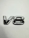 2000 Toyota Tundra "V8" Chrome Emblem Rear Limited SR5 Used Oem 75472-0C010. Fixed Price $17.50.
