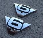 Ford Escape V6 Fender Emblem Set Badge Decal Logo Symbol Oem Genuine Original. Fixed Price $15.98.
