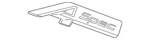Genuine Acura Deck Lid Emblem 75732-TZ3-A01. Fixed Price $94.74.