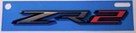 Oem Gm ZR2 Tailgate Emblem Dark Gray/red From Colorado Black Kit 85834794. Fixed Price $29.99.