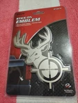 Pilot Stick-on Emblem IP-3079 Deer Head Ss Target. Fixed Price $16.99.