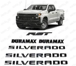 New 2019-2025 Chevrolet Silverado Rst Duramax Emblem Badge Kit Oem Gloss Black. Fixed Price $75.99.