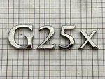 Infiniti G25X Sedan 11 - 13 Trunk Emblem Badge Logo Oem Factory Genuine. Fixed Price $24.95.
