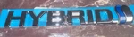 Genuine Toyota Prius+ 2020 Front Left Near Side Wing Hybrid Badge 75374-47062. Fixed Price $22.50.