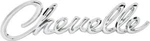1968-69 Chevelle Header Panel Emblem 3920825. Fixed Price $47.99.