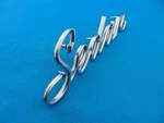 1969 1970 Ford County Sedan Station Wagon Emblem Nos Chrome Fomoco Oem. Fixed Price $34.99.