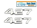 Chevrolet 427 Emblem Set. For 1969 Camaro, Caprice, Bel Air, Impala, Nova *pair*. Fixed Price $54.80.