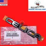 New Genuine Oem Toyota 92-99 Celica Rear Trunk Door Nameplate Emblem 75441-20380. Fixed Price $54.95.