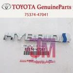 New Genuine Oem Toyota 75374-47041 Emblem Left Front Fender 2007-2009 Prius. Fixed Price $39.67.