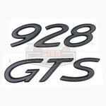 Genuine Porsche "928 Gts" Rear Emblem Black 9285592210670C. Fixed Price $88.00.