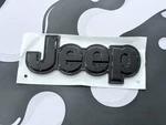 2014-2018 Jeep Cherokee Rear Glossy Black Nameplate Emblem. Fixed Price $25.00.