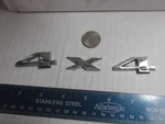 2015 Jeep 4X4 Lettering Rear Gate & Doors Emblem. Fixed Price $12.00.