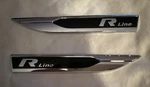 Vw Passat Emblem Fender 16 17 19 Nameplate Left & Right R-line 561853688 Oem. Fixed Price $75.00.
