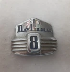 ** (1) Vintage 1947 1948 Ford Deluxe Hood Emblem # 6RA16606-A. Fixed Price $45.00.