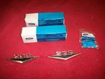1963 64 65 66 67 Ford Fairlane Falcon Mustang Bronco 289 Fender Emblems Pair. Fixed Price $149.99.