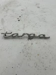 Porsche 911 Targa Emblem Badge Inscription 9965592370870C Genuine. Fixed Price $60.00.