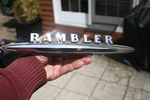 61-63 Amc Rambler Vintage Metal Emblem Badge 3446632. Fixed Price $29.00.