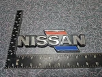 1983-1985 Nissan 720 2/4WD Pickup Fender Emblem Badge Oem Used 63890 10W00 Left. Fixed Price $175.00.