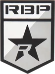 2X Universal Emblem Badge Decal Sticker Rbp Stainless Steel 3-1/8" 4-1/4". Fixed Price $9.49.