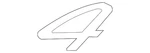 Genuine Porsche Bumper Cover Emblem 991-559-241-01. Fixed Price $42.61.