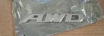 2017-2022 Honda Cr-v Genuine Rear "awd" Emblem 75719-TLA-A00. Fixed Price $26.95.