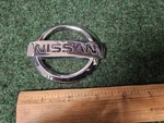 2000-2006 Nissan Sentra Rear Trunk Emblem Logo Symbol Chrome Oem 3745 9L2. Fixed Price $14.99.