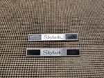 1969 Buick Skylark Oem Original Door Panel Emblems 8713787. Fixed Price $40.00.