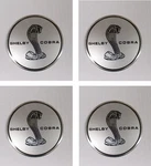 1968 Shelby New Wheel Cover-hub Cap Emblem Inserts. Fixed Price $70.00.