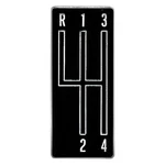 Oer 3919122 4-SPEED Console Shift Plate Emblem. Fixed Price $32.29.