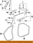 Gm Oem 08-19 Ats Pillars, Rocker Floor Interior Trim-scuff Plate 20934034. Fixed Price $150.14.