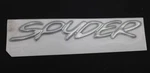 New Oe Mitsubishi "spyder" Silver Trunk Lid Emblem MR987765 Eclipse 02-05. Fixed Price $56.25.