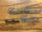 1971 - 1976 Oldsmobile Custom Cruiser Emblems Donk 1972 1973 1974 1975. Fixed Price $44.99.