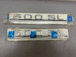 Original Mercedes Benz R107 500SL Rear Trunk Badge Logo Emblem A1078171515. Fixed Price $125.00.