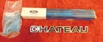 1975-1986 Ford E100 E150 E250 Econoline Van Nos Chateau Emblem Name Plate. Fixed Price $59.00.