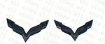 2014-2019 C7 Corvette Custom Black Emblem Front And Rear. Fixed Price $36.89.