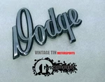 Oem Mopar 1974 75 76 77 Dodge Tradesman Van Rear Door Script Emblem # 2956722. Fixed Price $10.99.