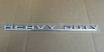 New Oem 2002-2004 Dodge Ram 2500 3500 Heavy Duty Chrome Letters Badge Emblem Hd. Fixed Price $49.99.
