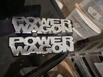 Vintage 1979 80 Dodge Power Wagon Truck Fender Emblem Set Oem Mopar 4087915. Fixed Price $62.99.