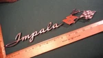 CH01 Chevrolet Impala Fender Emblems Lot Vintage 1961 #4722651. Fixed Price $79.99.
