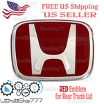 Honda Rear Emblem Trunk Red Badge Type For Accord 7TH Gen 2006 2007. Fixed Price $29.44.
