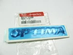 New Oem 863102G600 Trunk Lid Emblem Badge Nameplate For 2009-2010 Kia Optima. Fixed Price $22.49.