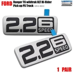 Fits Ford Ranger T6 Xlt Wt 2012 - '21 2.2 6SPEED Silver Emblem Logo Side Door. Fixed Price $99.60.